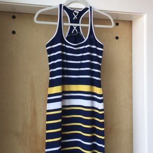 Sperry nautical swimsuit coverup: size S